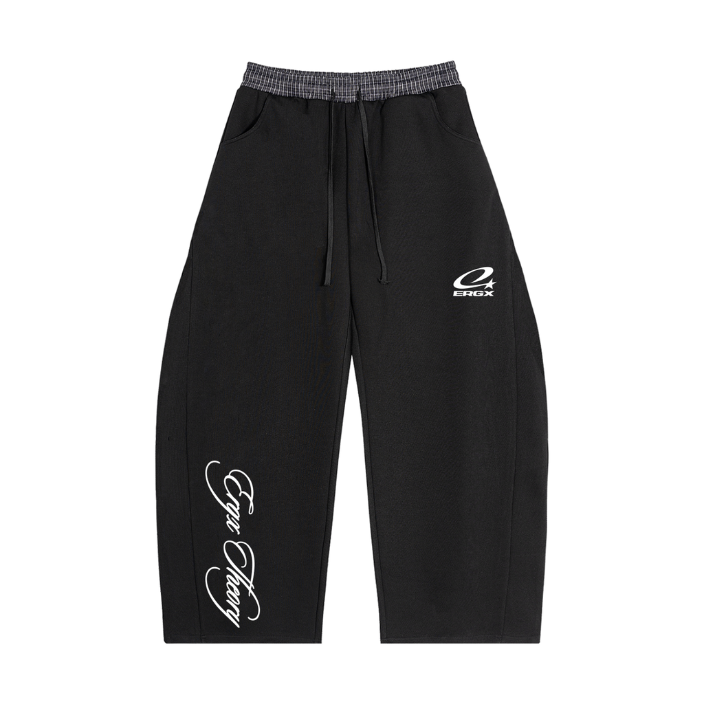 ERGX Barrel Sweatpants Black